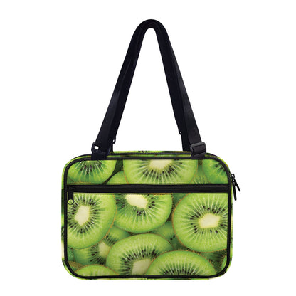 Kiwi Slices Print Double Strap Bible Bag