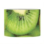 Kiwi Slices Print Drum Lamp Shade