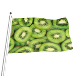 Kiwi Slices Print Flag