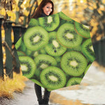 Kiwi Slices Print Foldable Umbrella