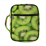 Kiwi Slices Print Front Pocket Bible Bag