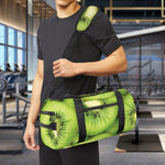 Kiwi Slices Print Gym Bag