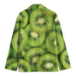Kiwi Slices Print Men's Blazer
