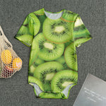 Kiwi Slices Print Men's Bodysuit