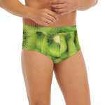Kiwi Slices Print Men's Briefs