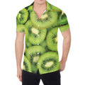 Kiwi Slices Print Men's Shirt