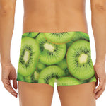 Kiwi Slices Print Men's Short Boxer Briefs