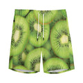 Kiwi Slices Print Men's Athletic Shorts
