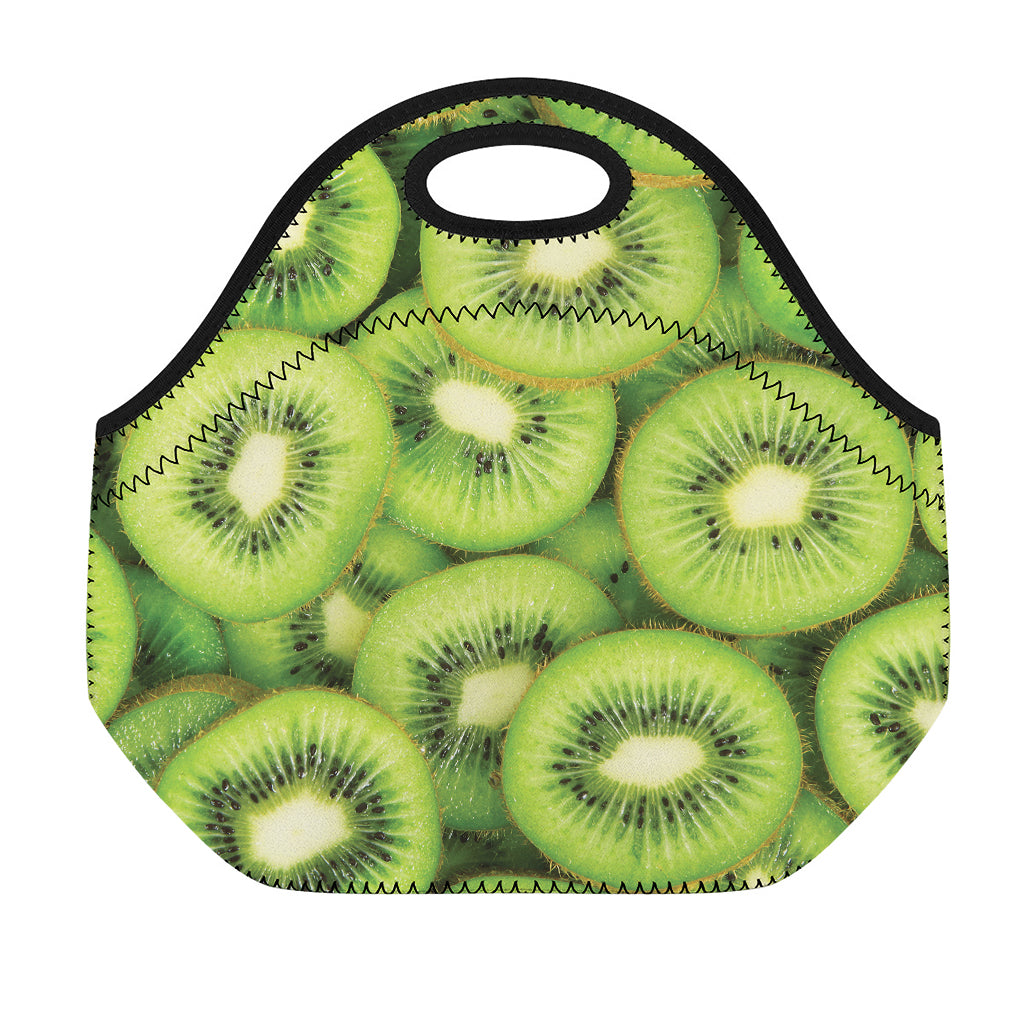 Kiwi Slices Print Neoprene Lunch Bag