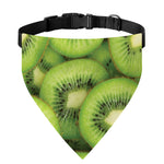 Kiwi Slices Print Over The Collar Dog Bandana