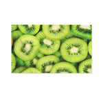 Kiwi Slices Print Polyester Flag
