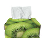 Kiwi Slices Print Rectangle Tissue Box Cover