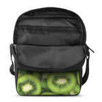 Kiwi Slices Print Rectangular Crossbody Bag