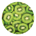 Kiwi Slices Print Round Blanket