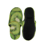 Kiwi Slices Print Slippers