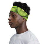 Kiwi Slices Print Sports Headband
