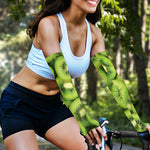 Kiwi Slices Print Sun Protection Arm Sleeves