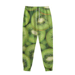 Kiwi Slices Print Sweatpants