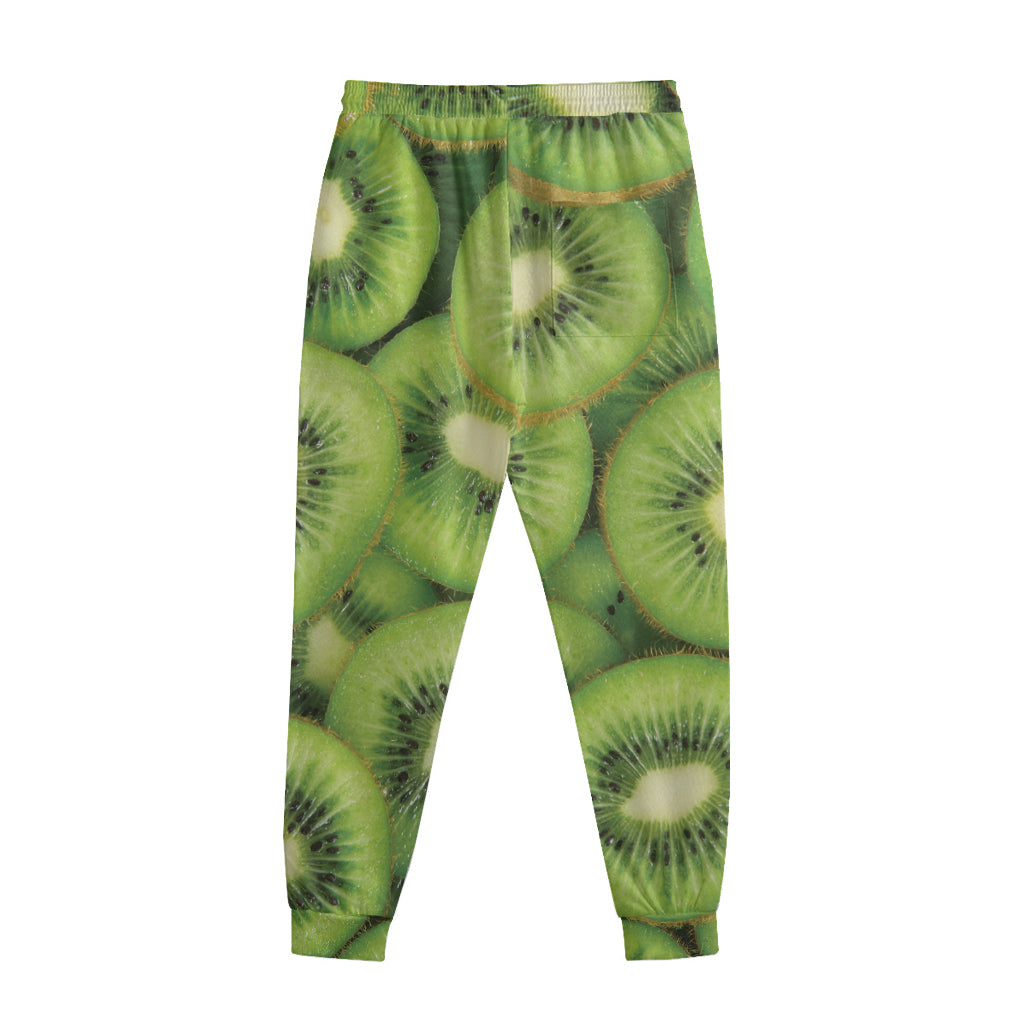 Kiwi Slices Print Sweatpants