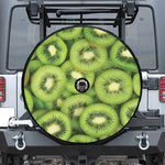 Kiwi Slices Print Tire Cover With Camera Hole