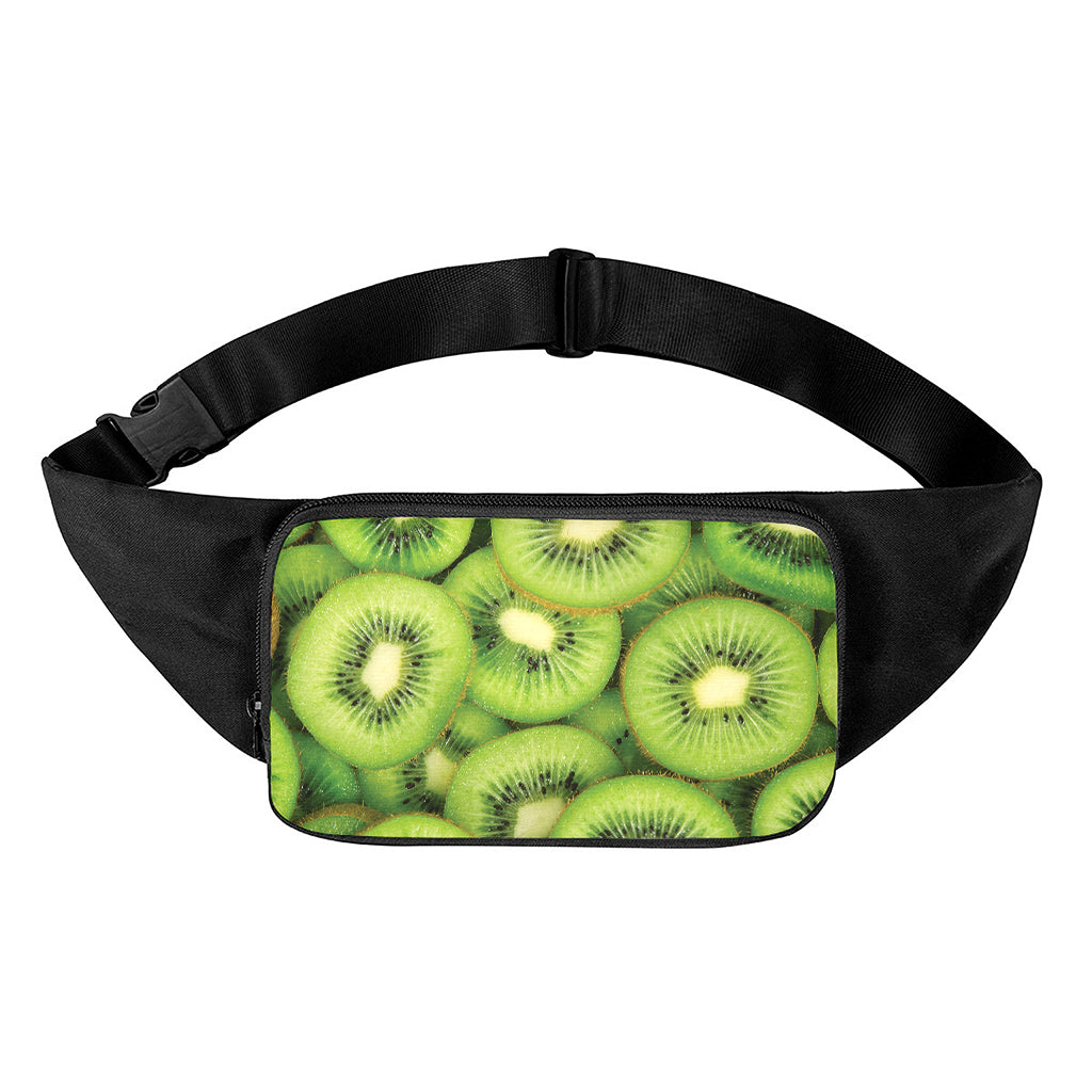 Kiwi Slices Print Waist Bag