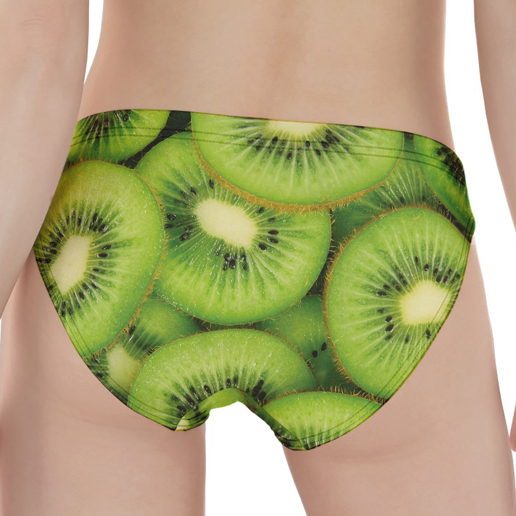 Kiwi Slices Print Women's Panties