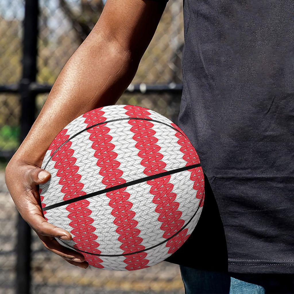 Knitted American Flag Print Basketball