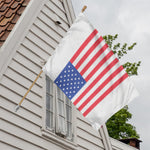 Knitted American Flag Print House Flag