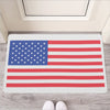 Knitted American Flag Print Rubber Doormat