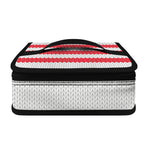 Knitted American Flag Print Small Lunch Bag