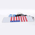 Knitted American Flag Print Sports Towel