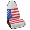 Knitted American Flag Print Waterproof Car Seat Cover
