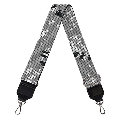 Knitted Raccoon Pattern Print Bag Strap