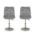 Knitted Raccoon Pattern Print Bar Stool Covers
