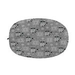 Knitted Raccoon Pattern Print Car Side Mirror Covers