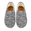 Knitted Raccoon Pattern Print Casual Shoes