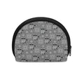 Knitted Raccoon Pattern Print Coin Purse
