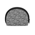 Knitted Raccoon Pattern Print Coin Purse