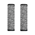 Knitted Raccoon Pattern Print Handle Covers