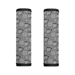 Knitted Raccoon Pattern Print Handle Covers
