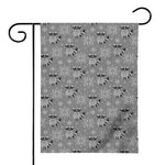 Knitted Raccoon Pattern Print House Flag