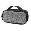 Knitted Raccoon Pattern Print Portable Cooler Travel Case