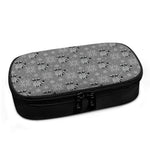 Knitted Raccoon Pattern Print Insulin Cooler Travel Case