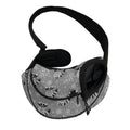 Knitted Raccoon Pattern Print Pet Sling Carrier