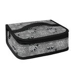 Knitted Raccoon Pattern Print Small Lunch Bag