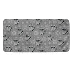Knitted Raccoon Pattern Print Towel