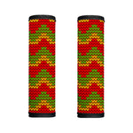 Knitted Reggae Pattern Print Handle Covers