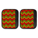 Knitted Reggae Pattern Print Handle Covers