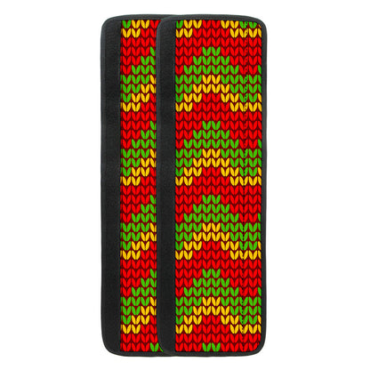 Knitted Reggae Pattern Print Refrigerator Handle Covers