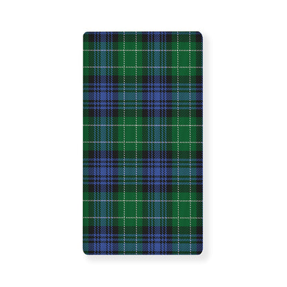 Knitted Scottish Plaid Print Baby Crib Sheet